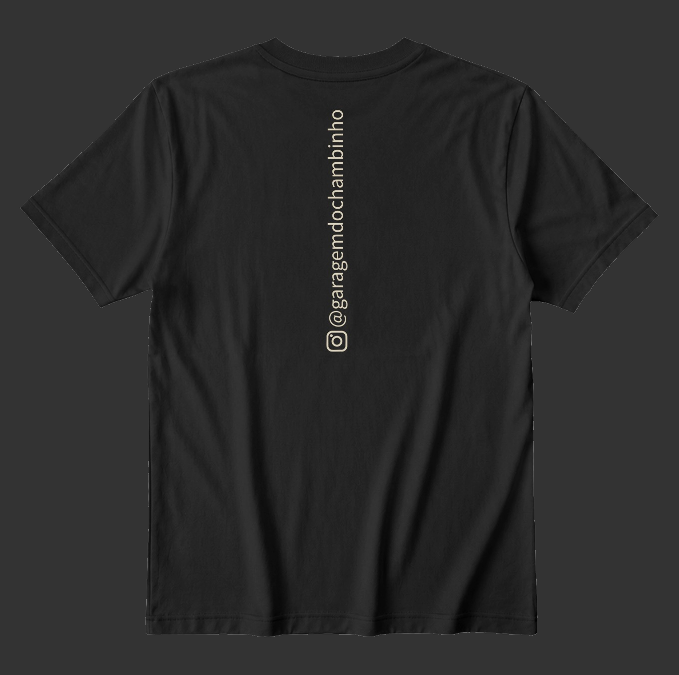 Camiseta Garagem do Chambinho - Essential - Preta
